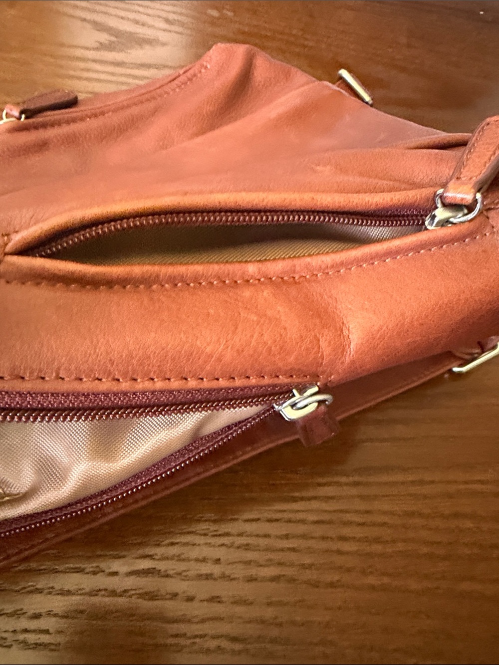 Osgoode Marley Teardrop Leather Backpack - Picture 9 of 10